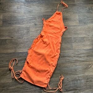 House of CB Orange Party Dress Size XS